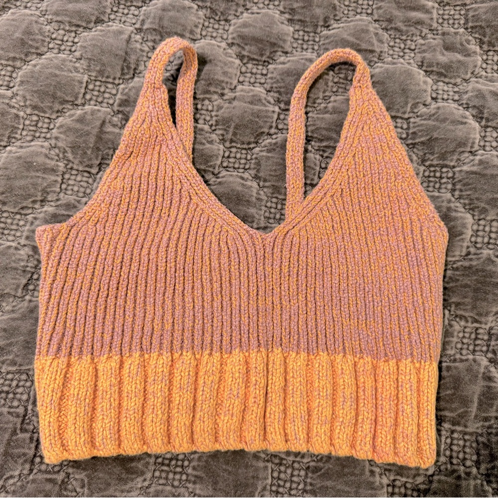 Free People Knotted Crop top